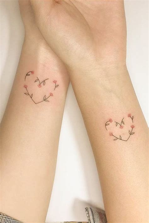 tiny sister tattoos|unique sister tattoos.